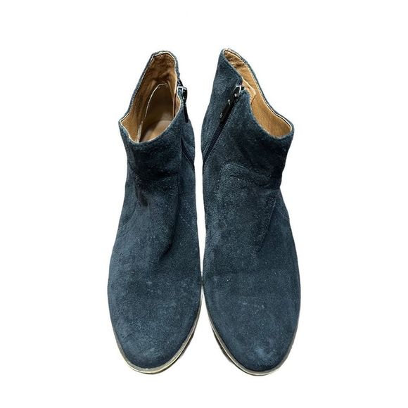 Lucky Brand Navy Blue Suede Brolley Booties Sz 8 - Picture 8 of 10